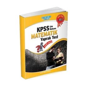 Akıllı Adam 2014 KPSS Lise - Önlisans Matematik Yaprak Test - kollektif