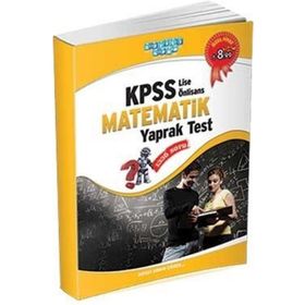 Akıllı Adam 2014 KPSS Lise - Önlisans Matematik Yaprak Test - kollektif