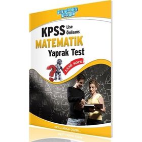 Akıllı Adam 2014 KPSS Lise - Önlisans Matematik Yaprak Test - kollektif