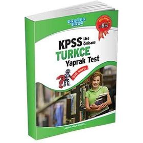 Akıllı Adam 2014 KPSS Lise - Önlisans Türkçe Yaprak Test - kollektif