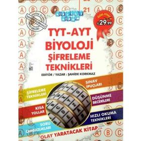 Akıllı Adam TYT-AYT Biyoloji Şifreleme Teknikleri