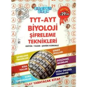 Akıllı Adam TYT-AYT Biyoloji Şifreleme Teknikleri
