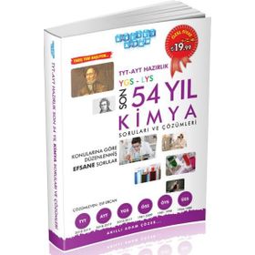 Akıllı Adam Tyt Ayt Hazırlık Son 54 Yıl Kimya Çıkmış Soruları Ve Çözümleri