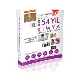 Akıllı Adam Tyt Ayt Hazırlık Son 54 Yıl Kimya Çıkmış Soruları Ve Çözümleri