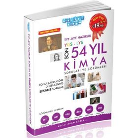 Akıllı Adam Tyt Ayt Hazırlık Son 54 Yıl Kimya Çıkmış Soruları Ve Çözümleri