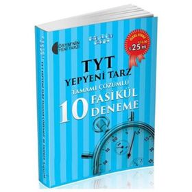 Akıllı Adam TYT Yepyeni Tarz Tamamı Çözümlü 10 Fasikül Deneme