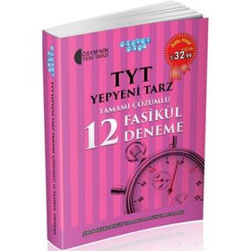 Akıllı Adam TYT Yepyeni Tarz Tamamı Çözümlü 12 Fasikül Deneme