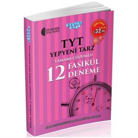 Akıllı Adam TYT Yepyeni Tarz Tamamı Çözümlü 12 Fasikül Deneme