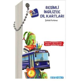Akıllı Adam Yayın 5. Sınıf İngilizce Dil Kartları Yeni