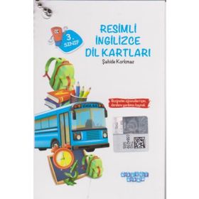 Akıllı Adam Yayıncılık 3. Sınıf Resimli İngilizce Dil Kartları