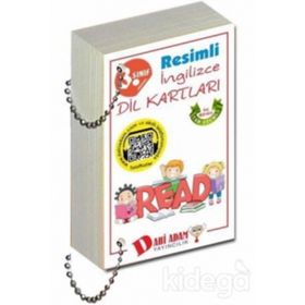 Akıllı Adam Yayıncılık 3. Sınıf Resimli İngilizce Dil Kartları