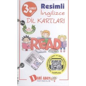 Akıllı Adam Yayıncılık 3. Sınıf Resimli İngilizce Dil Kartları