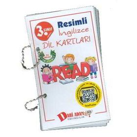 Akıllı Adam Yayıncılık 3. Sınıf Resimli İngilizce Dil Kartları