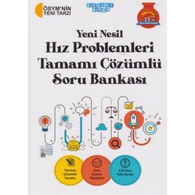 Akıllı Adam Yayınları Yeni Nesil Hız Problemleri Tamamı Çözümlü Soru Bankası