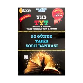 Akıllı Adam Yayınları YKS - TYT 20 Günde Tarih Soru Bankası Kitap - Kollektif