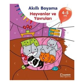 Akıllı Boyama Hayvanlar ve Yavruları - Kollektif