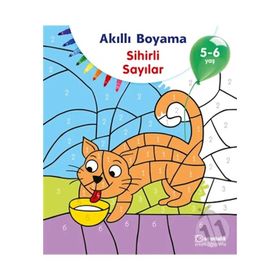 Akıllı Boyama-Sihirli Sayılar 5-6 Yaş - Kolektif