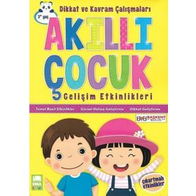Akıllı Çocuk Dikkat ve Kavrama Çalışmaları - Bıcırık Yayınları
