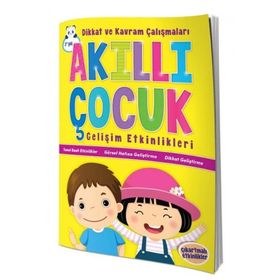 Akıllı Çocuk Dikkat ve Kavrama Çalışmaları - Bıcırık Yayınları