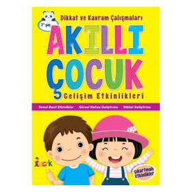 Akıllı Çocuk Dikkat ve Kavrama Çalışmaları - Bıcırık Yayınları