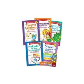 Akıllı Matematik 5 Kitap Takım Halk Kitabevi