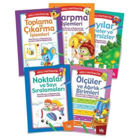 Akıllı Matematik 5 Kitap Takım Halk Kitabevi