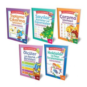 Akıllı Matematik 5 Kitap Takım - Halk Kitapevi