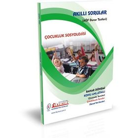 Akıllı Sorular Çocukluk Sosyolojisi - İlkumut Açıköğretim Yayınları
