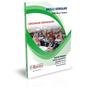 Akıllı Sorular Çocukluk Sosyolojisi - İlkumut Açıköğretim Yayınları