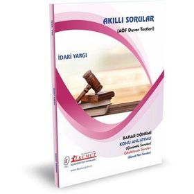 Akıllı Sorular İdari Yargı - İlkumut Açıköğretim Yayınları