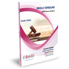 Akıllı Sorular İdari Yargı - İlkumut Açıköğretim Yayınları