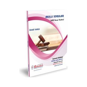 Akıllı Sorular İdari Yargı - İlkumut Açıköğretim Yayınları