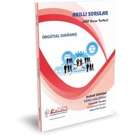 Akıllı Sorular Örgütsel Davranış - İlkumut Açıköğretim Yayınları