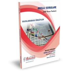 Akıllı Sorular Uluslararası Örgütler - İlkumut Açıköğretim Yayınları