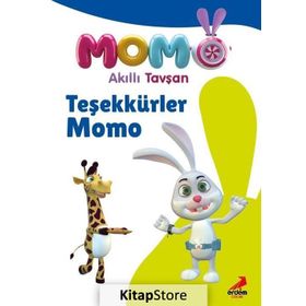 Akıllı Tavşan Momo Teşekkürler Momo Erdem Yayınları