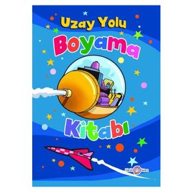 Akıllı Zebra Uzay Yolu Boyama Kitabı