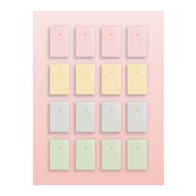 AKILLICA 16'lı Pastel Çizgisiz Defter 10.5x15 cm Defter Seti