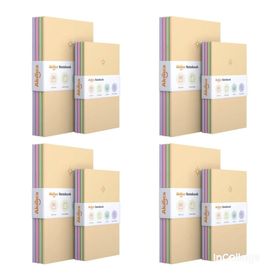AKILLICA 32'li Noktalı Pastel Defter Seti