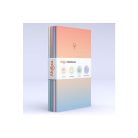 AKILLICA 4'lü Soft Gradient Serisi 11.5x16 cm Defter