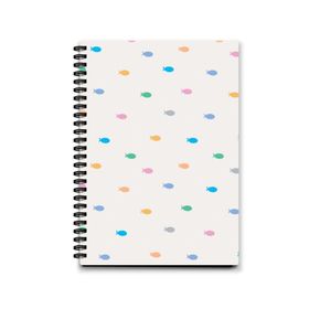 AKILLICA 64 Yaprak Çizgili Karton Kapak 13.5x19.5 cm Spiralli Defter