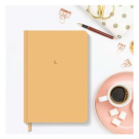AKILLICA Düz Çizgisiz 13x21 cm Hardcover Notebook Yellow Sert Kapak Defter