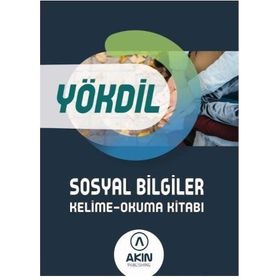 Akın Dil Yayınları - Yökdil Sosyal Bilgiler Kelime Okuma Kitabı