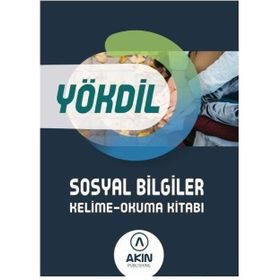 Akın Dil Yayınları - Yökdil Sosyal Bilgiler Kelime Okuma Kitabı