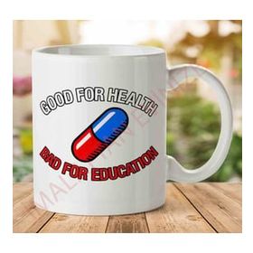 Akira Pill Good For Health Bad For Education Baskılı Kupa Bardak