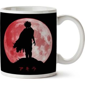 Akira Tetsuo Silhouette in Red Moon Baskılı Kupa