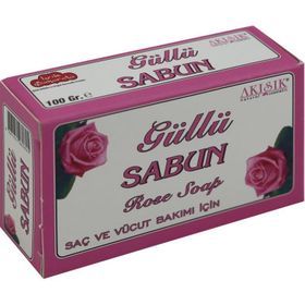 Akışık 100 gr Güllü Sabun
