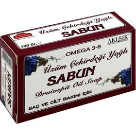 Akışık 100 gr Üzüm Çekirdeği Yağlı Sabun