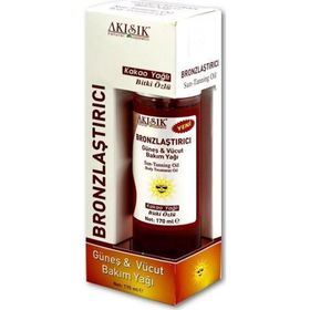 Akışık Kakao Yağlı 170 ml Bronzlaştırıcı