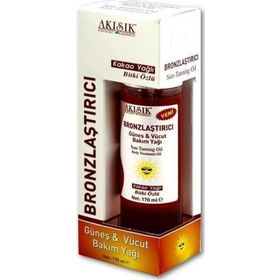 Akışık Kakao Yağlı 170 ml Bronzlaştırıcı
