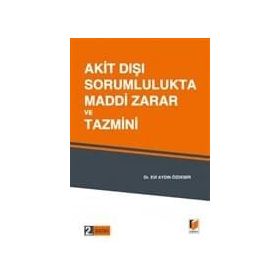 AKIT DIŞI SORUMLULUKTA MADDI ZARAR VE TAZMINI - ELIF AYDIN ÖZDEMIR